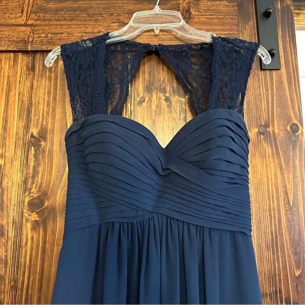 Navy Blue Dress - Picture 2 of 6